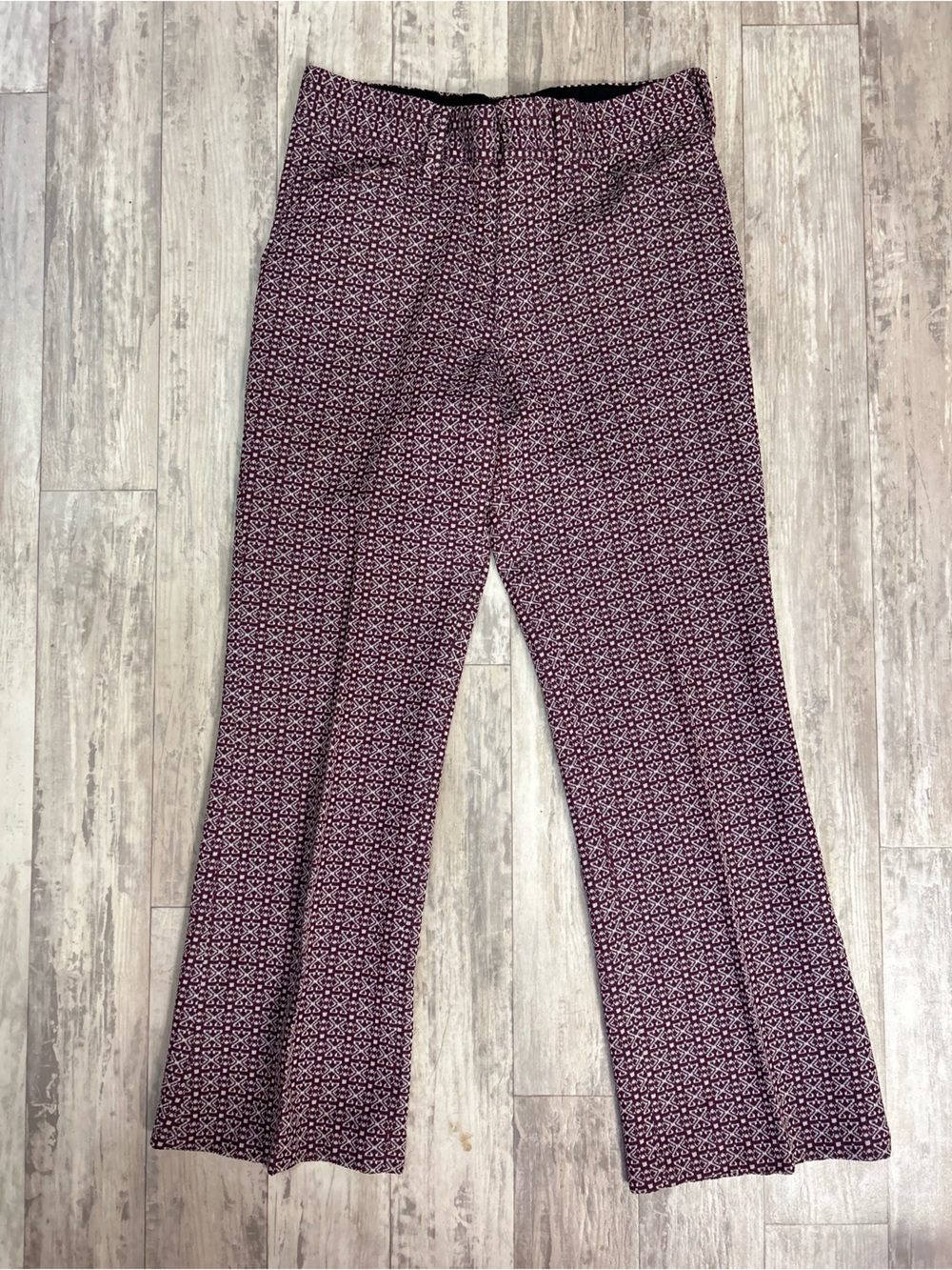 Men’s Vintage 70’s Sears Roebuck Geometric Print Leisure Pants